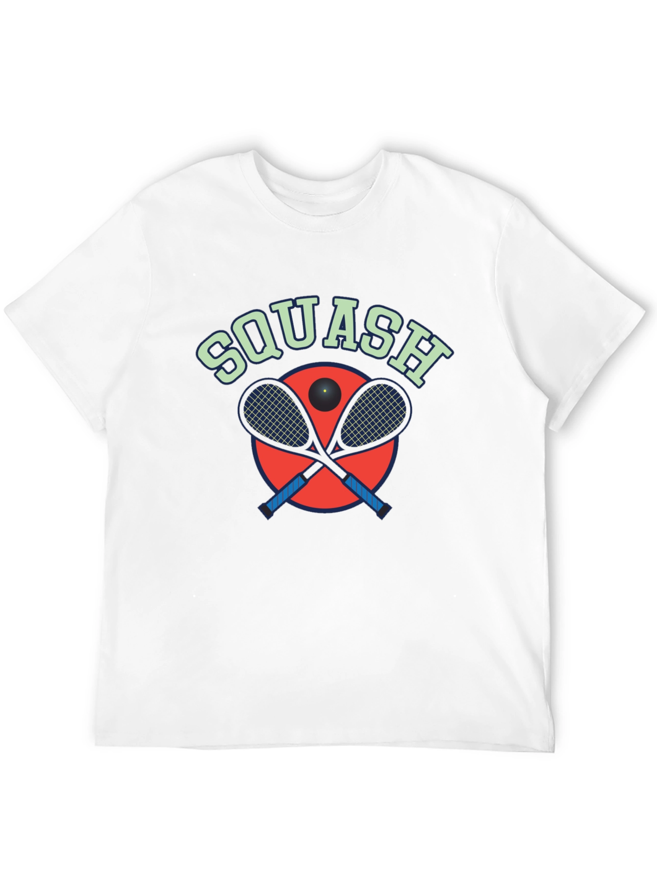 Squash Graphic Tee - Sporty Style