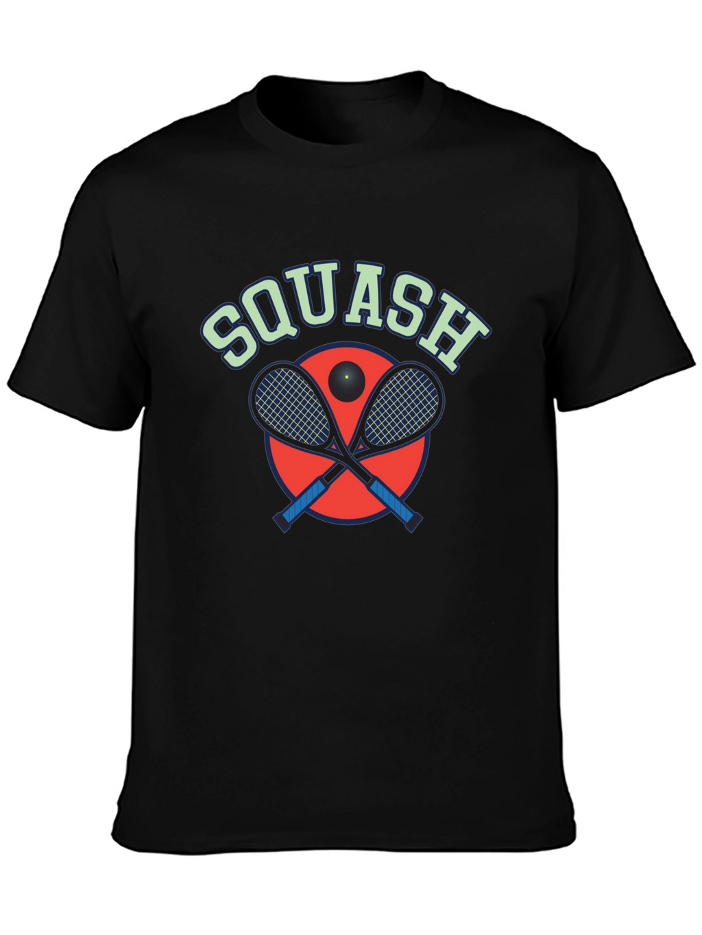 Squash Graphic Tee - Sporty Style
