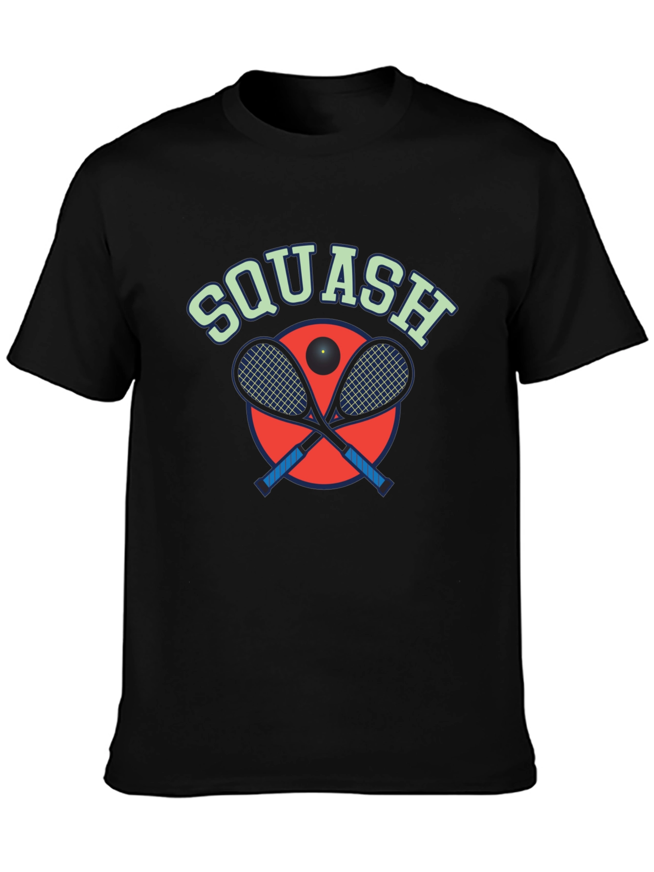 Squash Graphic Tee - Sporty Style