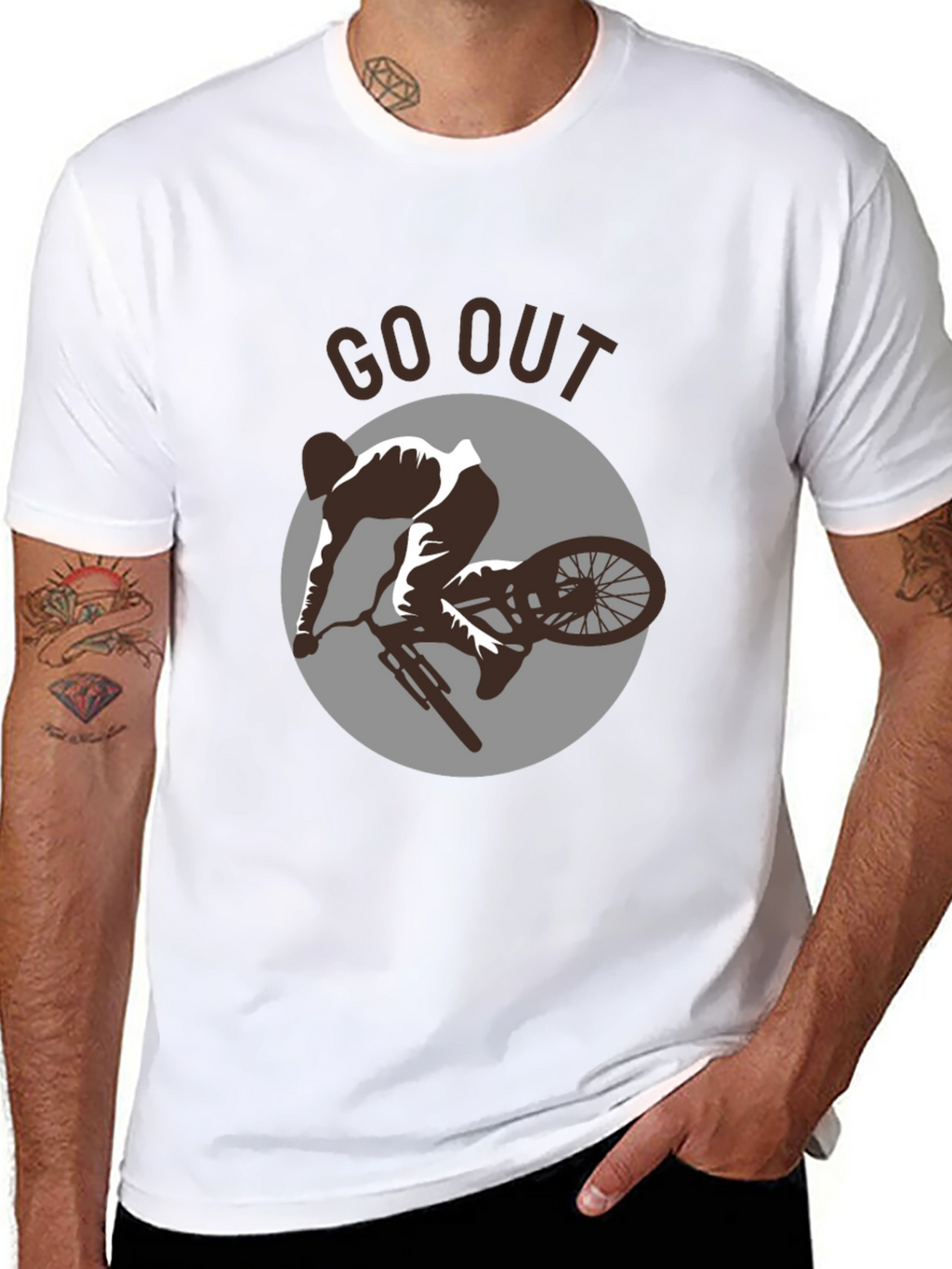 Go Out BMX T-Shirt - Stylish Graphic Tee