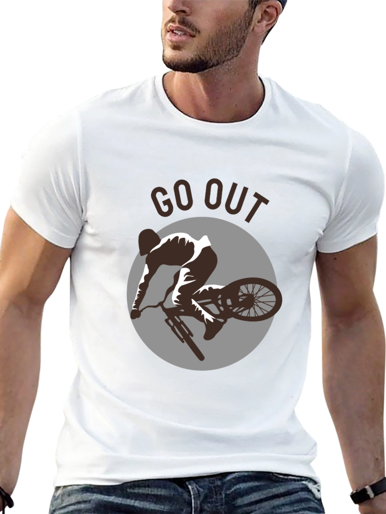 Go Out BMX T-Shirt - Stylish Graphic Tee