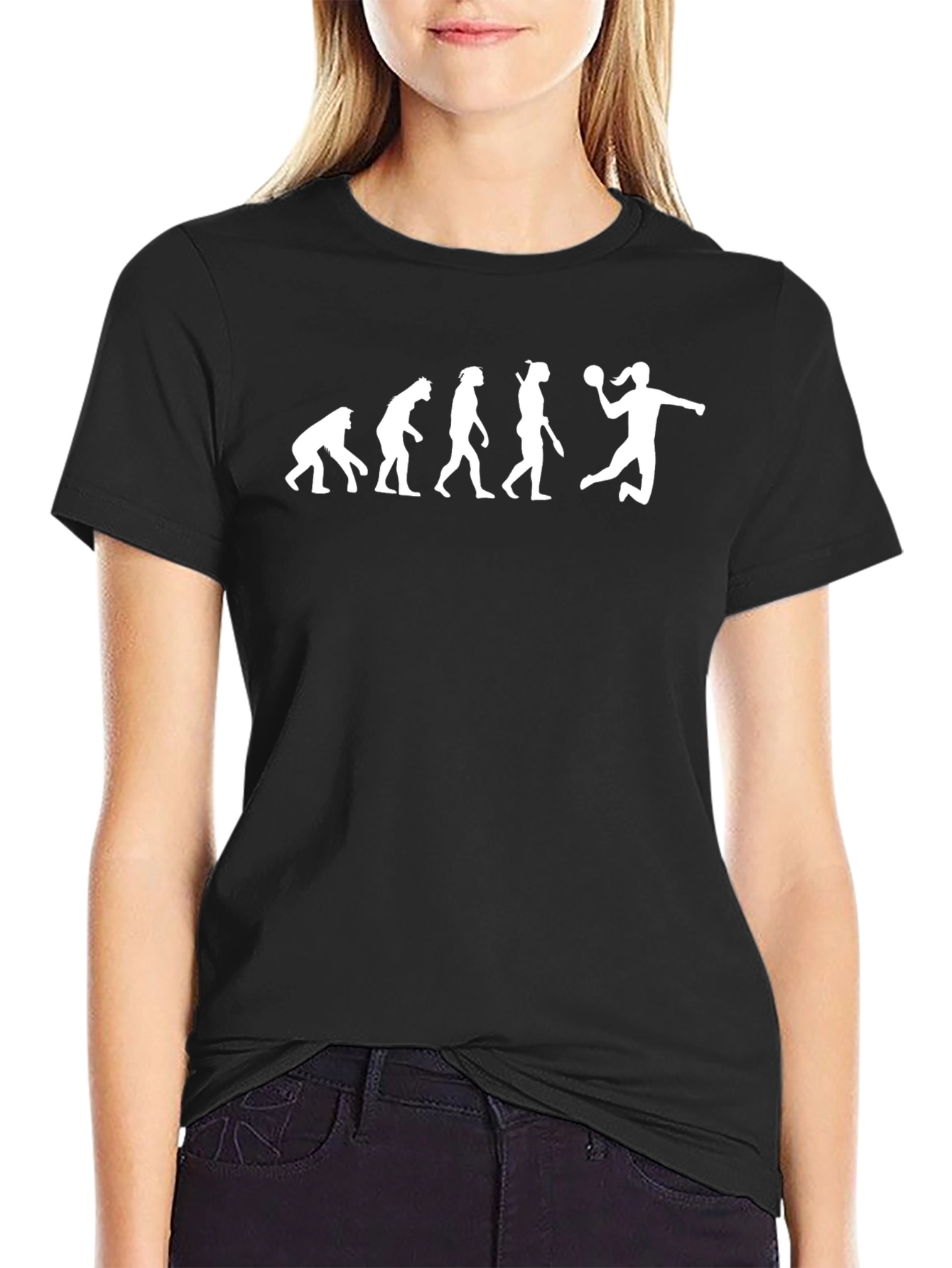 Handball Evolution T-Shirt - Black