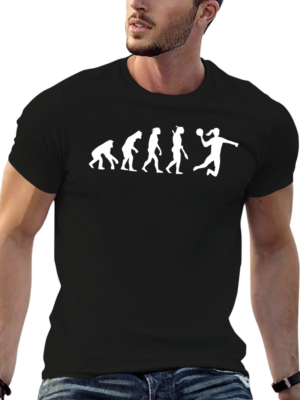 Handball Evolution T-Shirt - Black