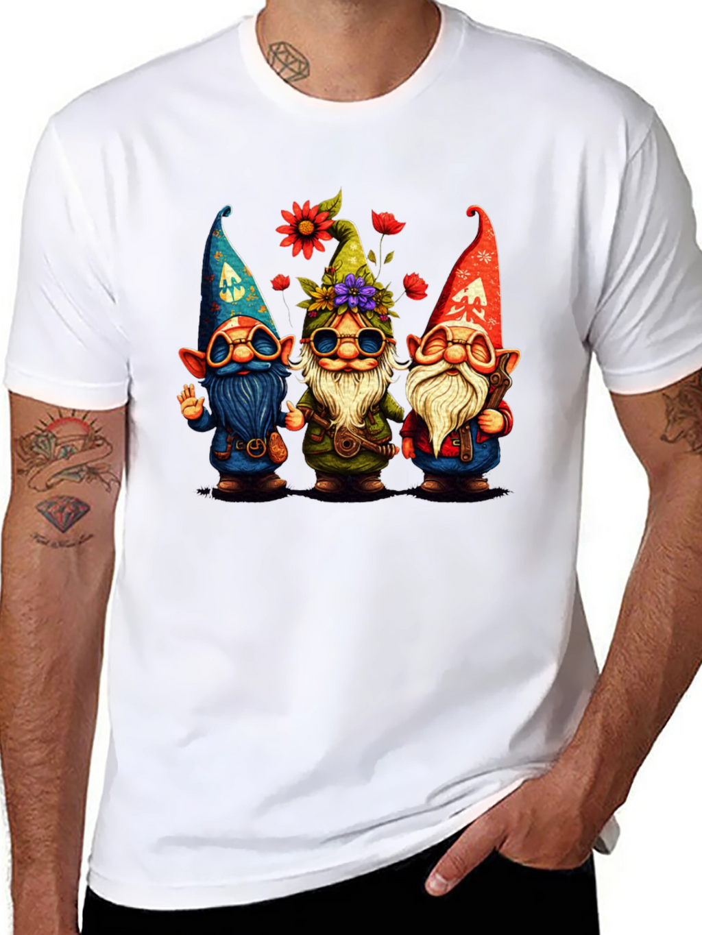Hippie Gnome Graphic Tee