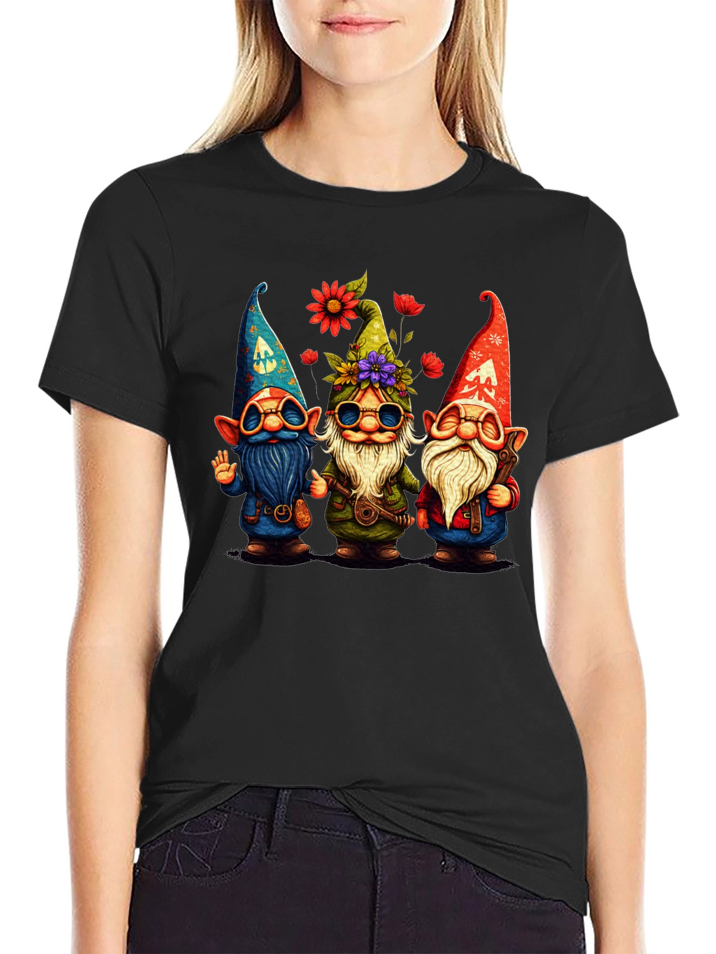 Hippie Gnome Graphic Tee