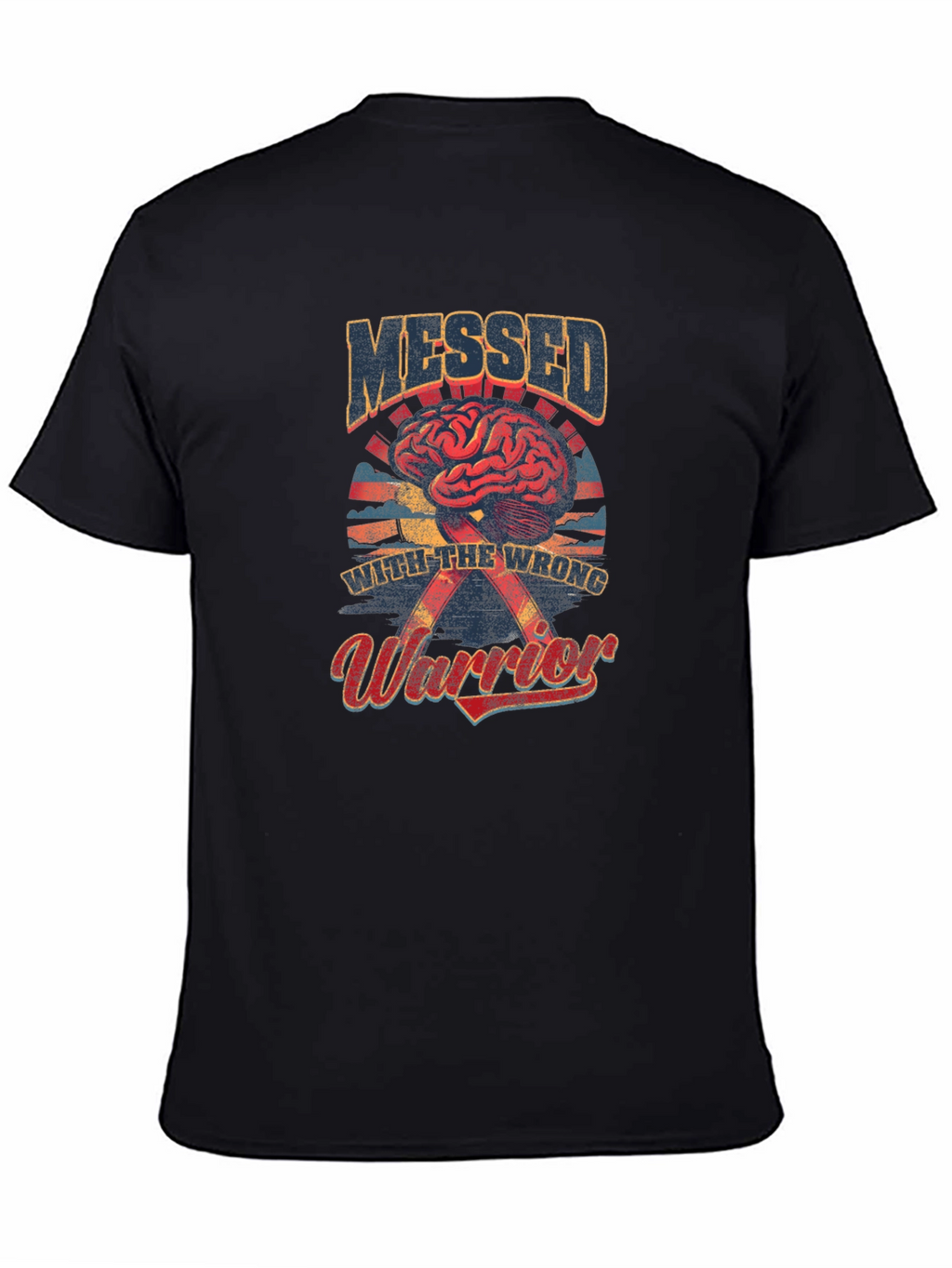 Messed With The Wrong Warrior Graphic Tee