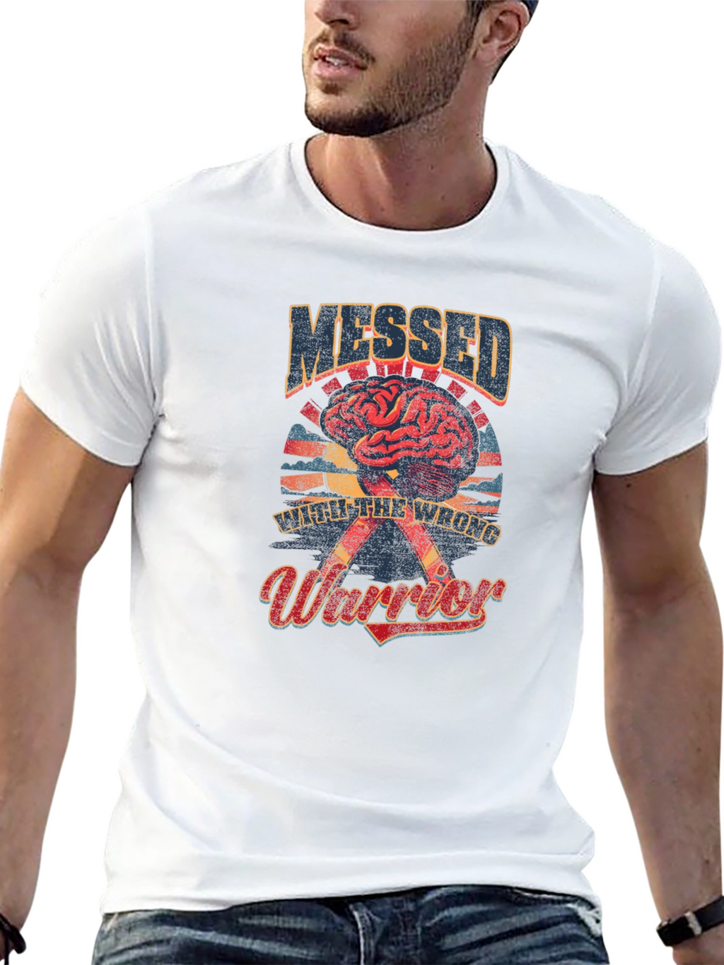 Messed With The Wrong Warrior Graphic Tee