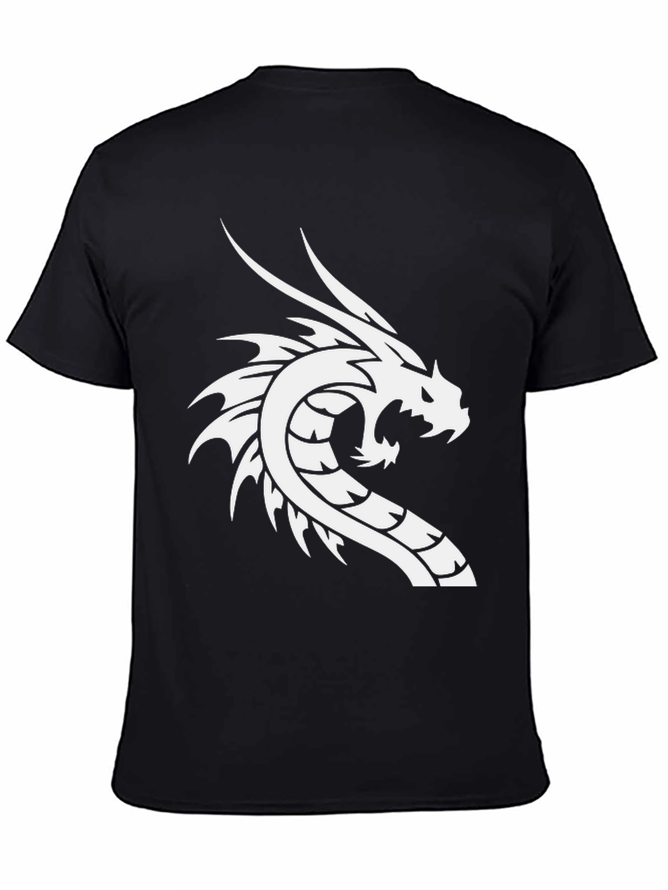 Dragon Graphic Tee - Cool Black T-Shirt for Men