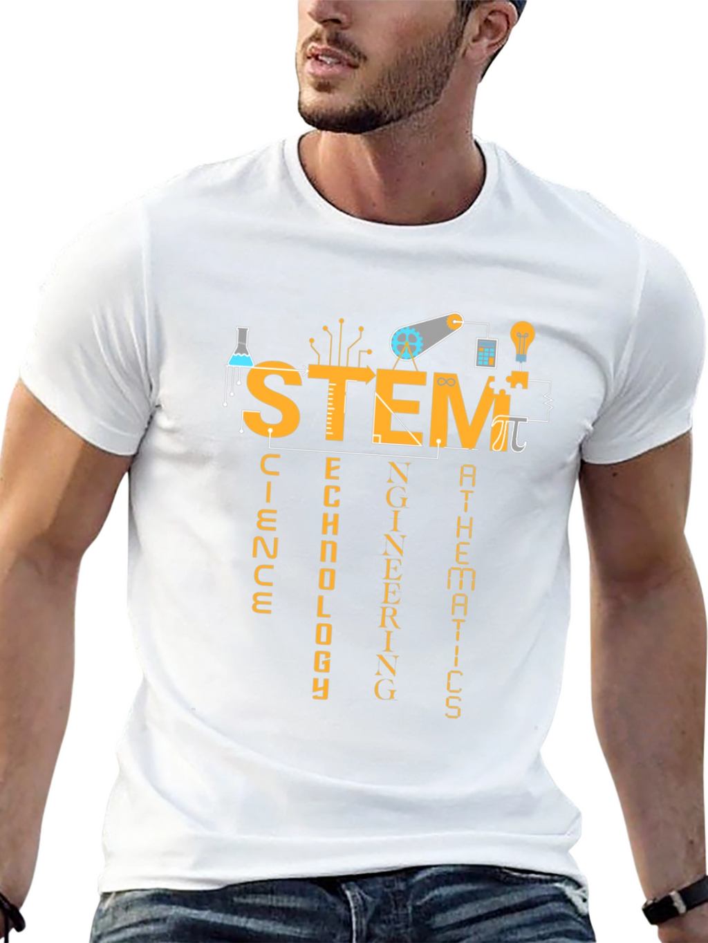 STEM Science T-Shirt - Technology Engineering Mathematics