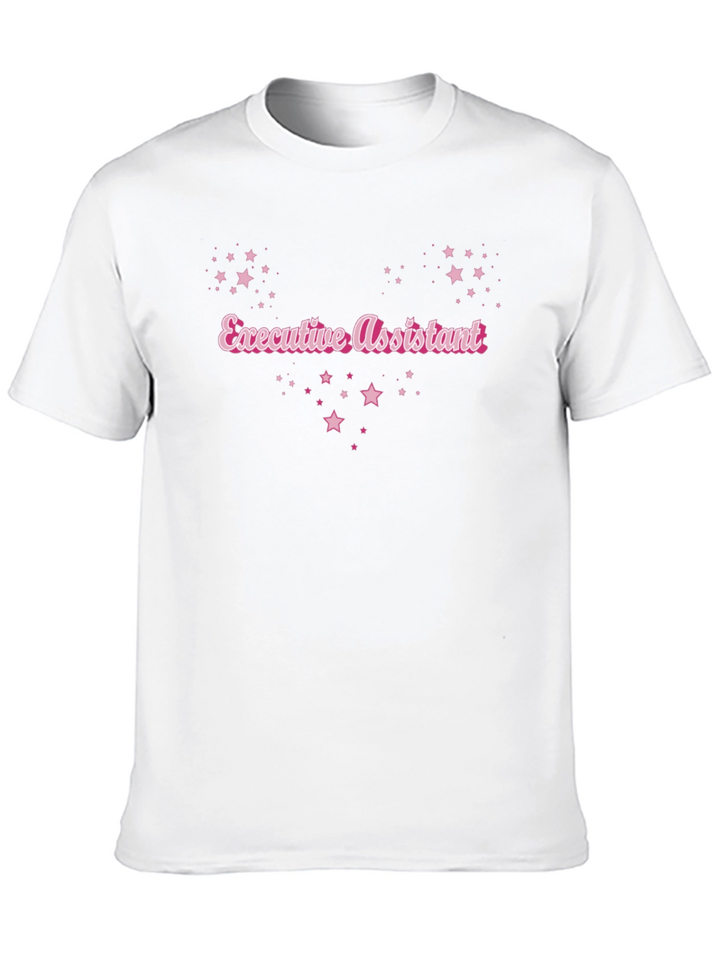Executive Assistant Star Tee - Black