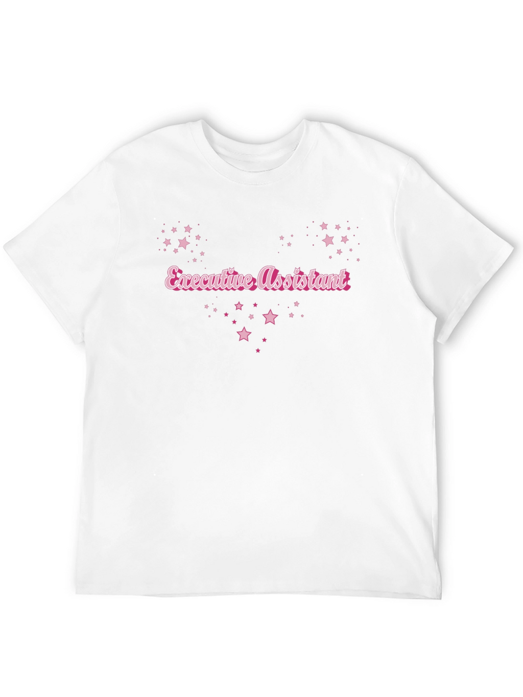 Executive Assistant Star Tee - Black
