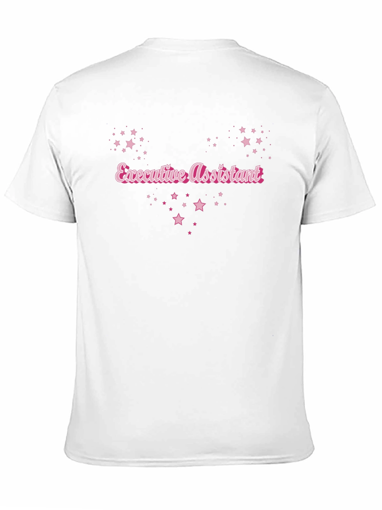 Executive Assistant Star Tee - Black
