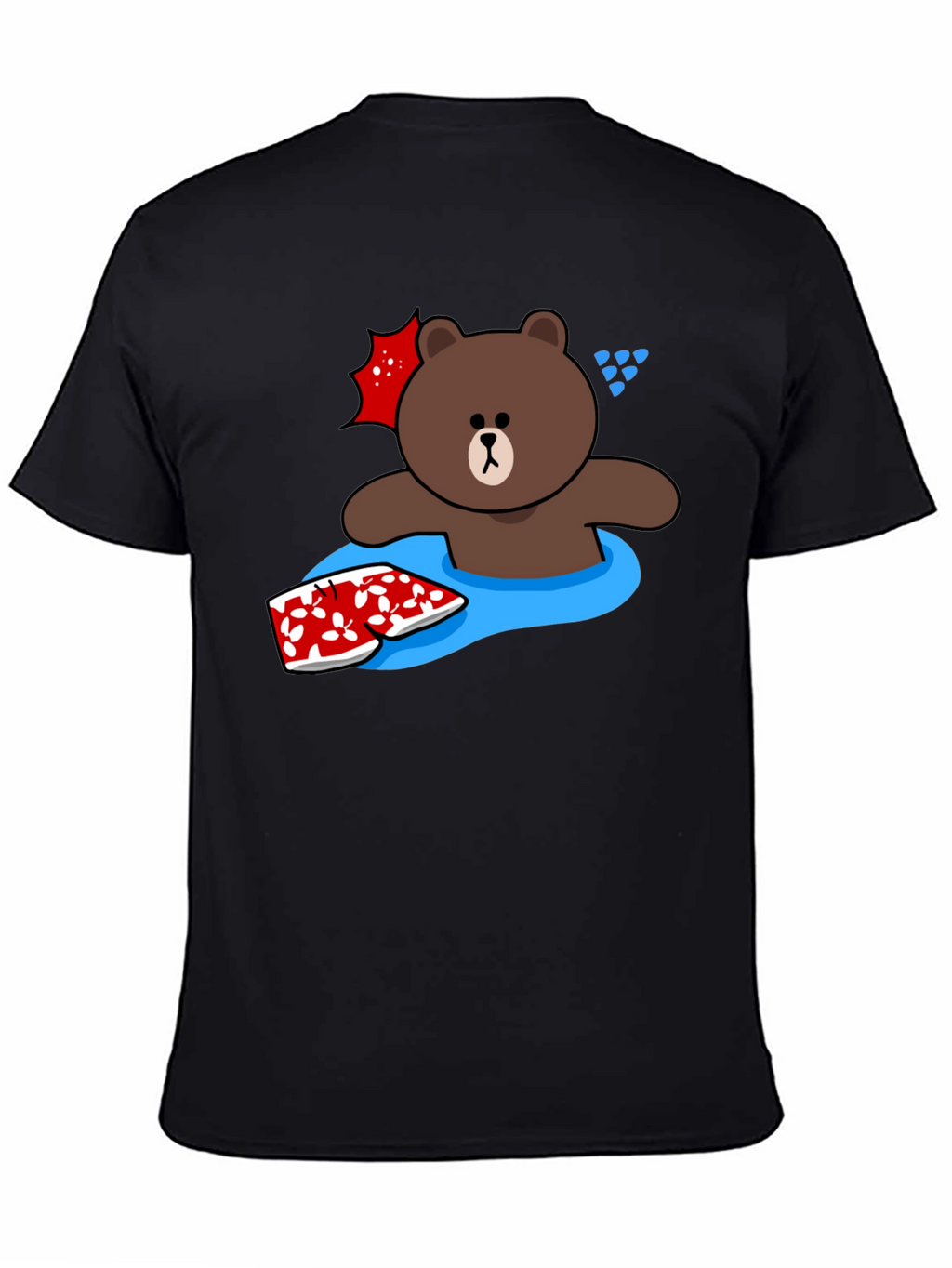 Fun Brown Bear Summer T-Shirt