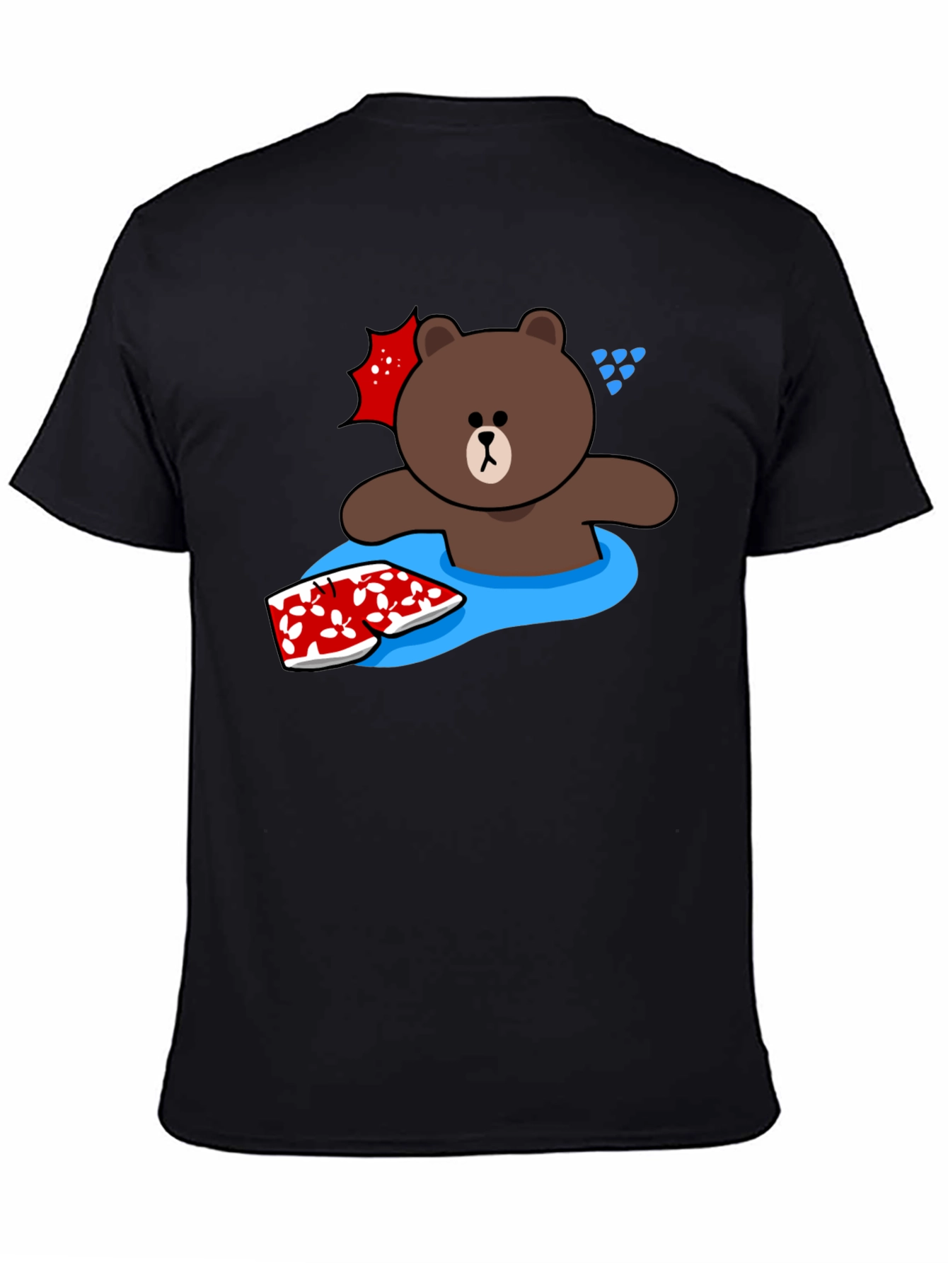 Fun Brown Bear Summer T-Shirt