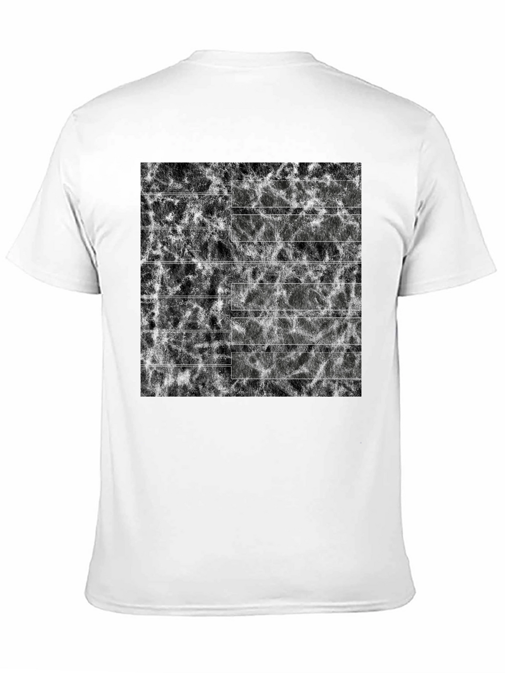 Piano Keys Graphic Tee - Black