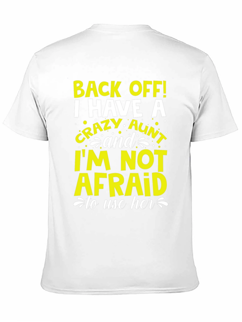 Crazy Aunt Graphic T-Shirt - Novelty Tee