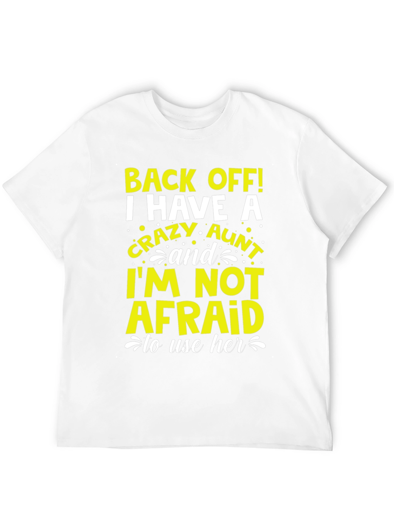 Crazy Aunt Graphic T-Shirt - Novelty Tee