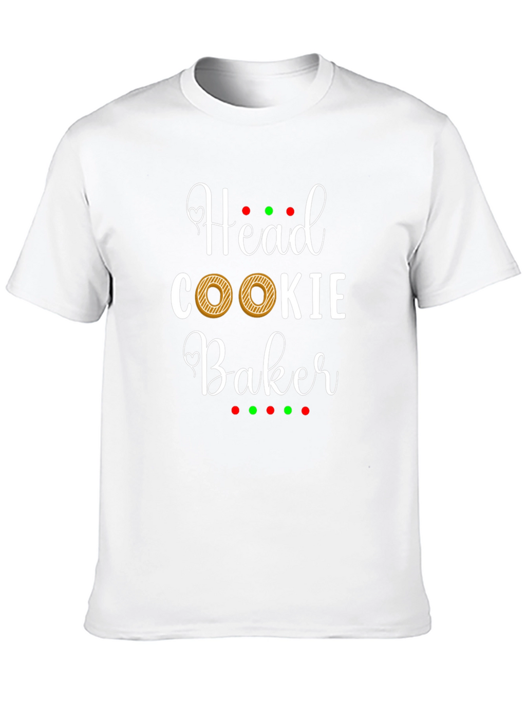 Head Cookie Baker T-Shirt - Funny Baking Tee