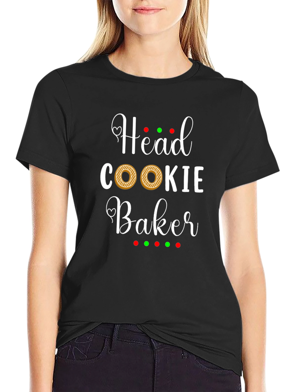 Head Cookie Baker T-Shirt - Funny Baking Tee