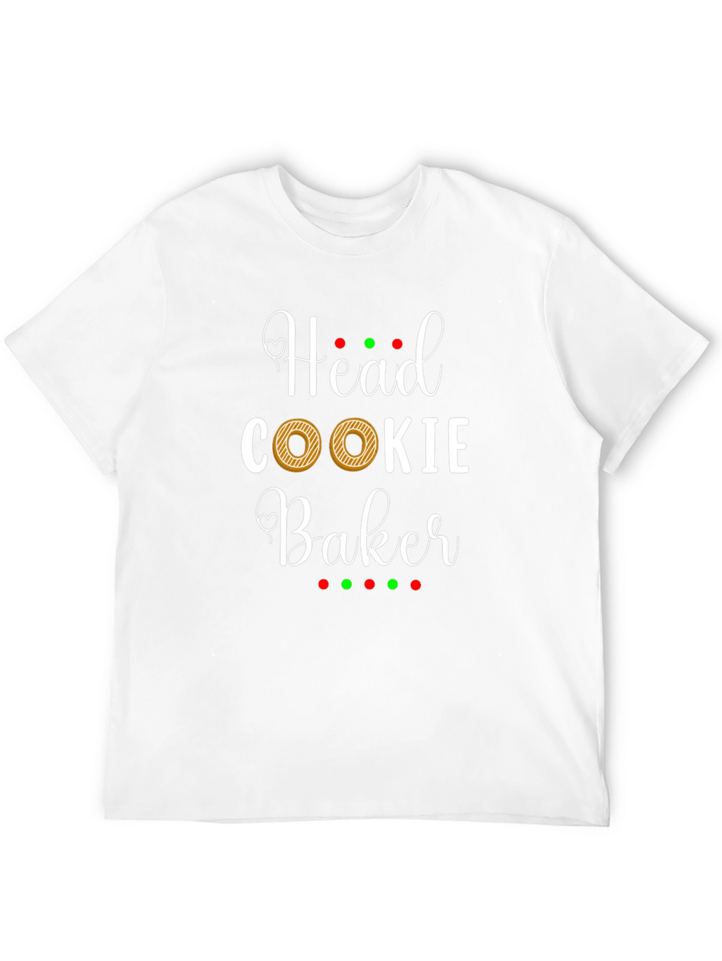 Head Cookie Baker T-Shirt - Funny Baking Tee