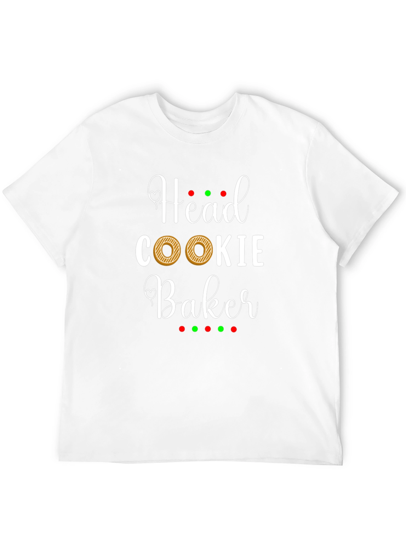 Head Cookie Baker T-Shirt - Funny Baking Tee