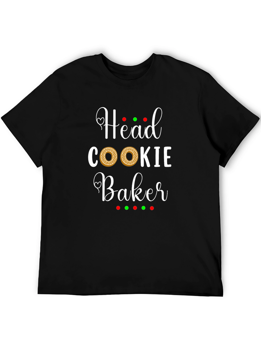 Head Cookie Baker T-Shirt - Funny Baking Tee