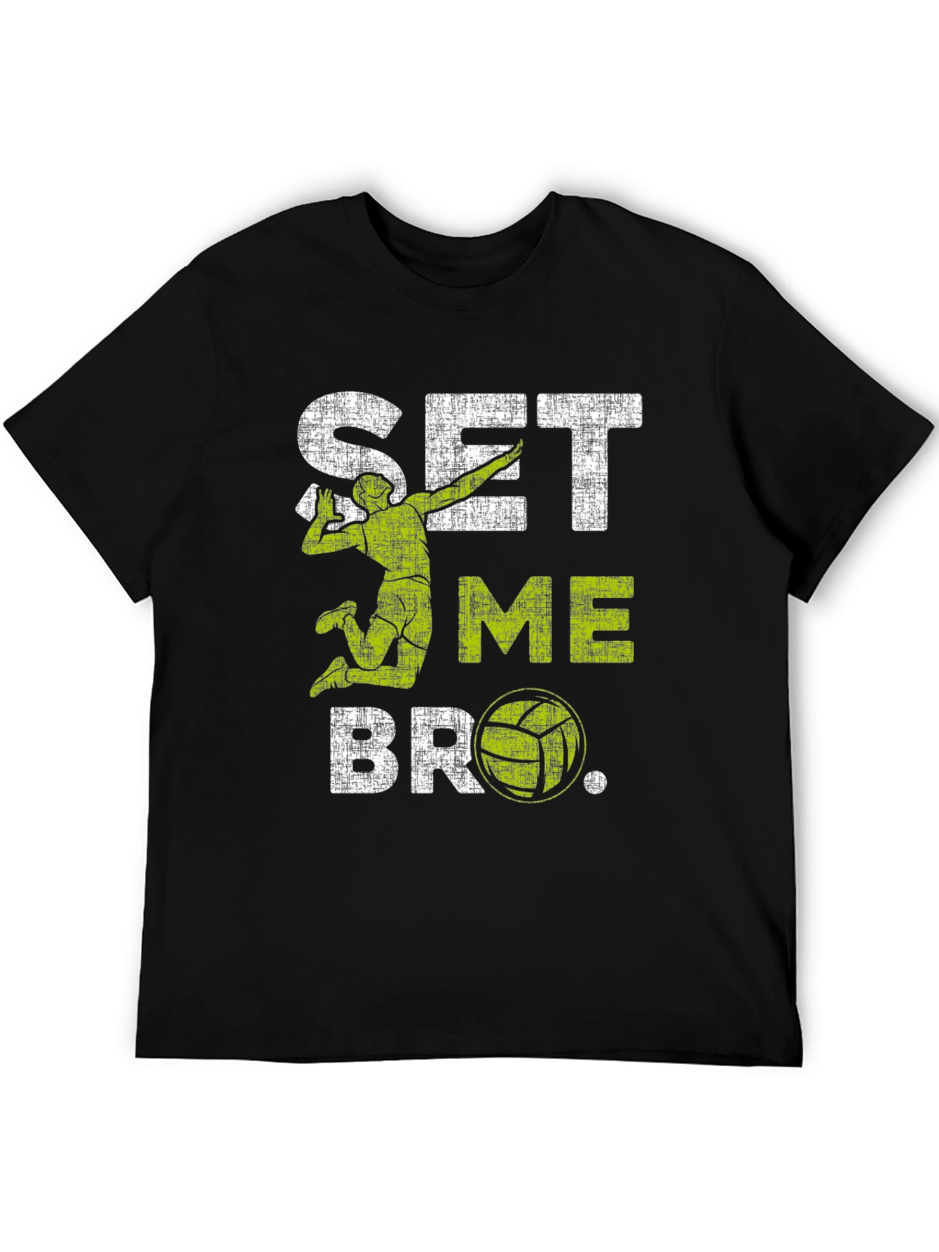 Set Me Bro Volleyball Graphic Tee