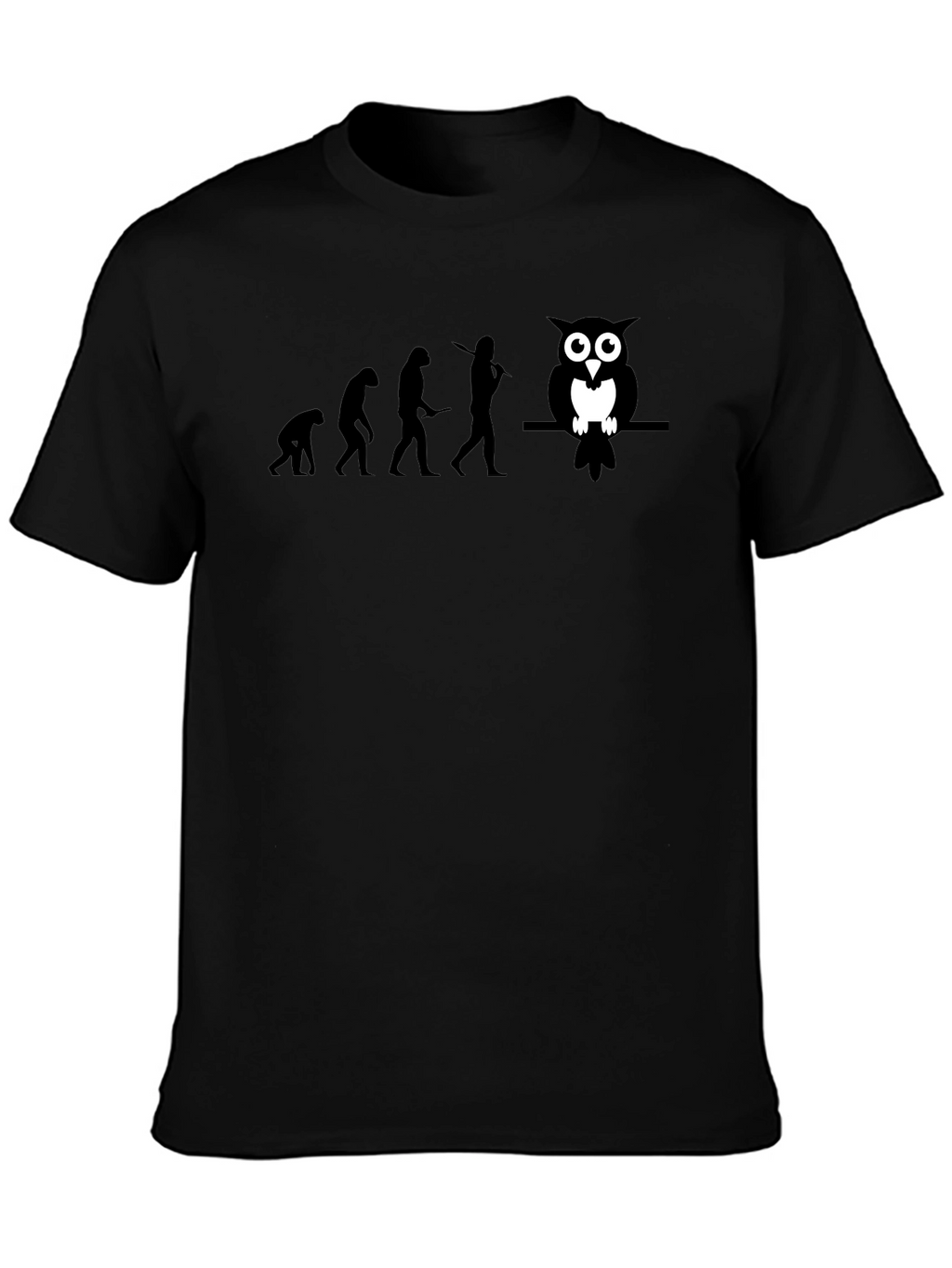 Evolution of Owl T-Shirt