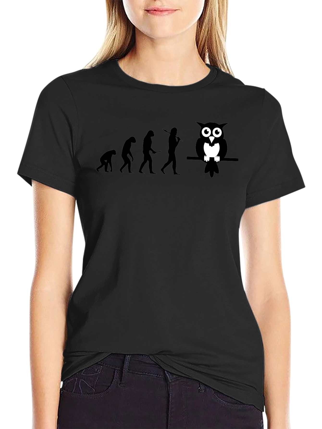 Evolution of Owl T-Shirt