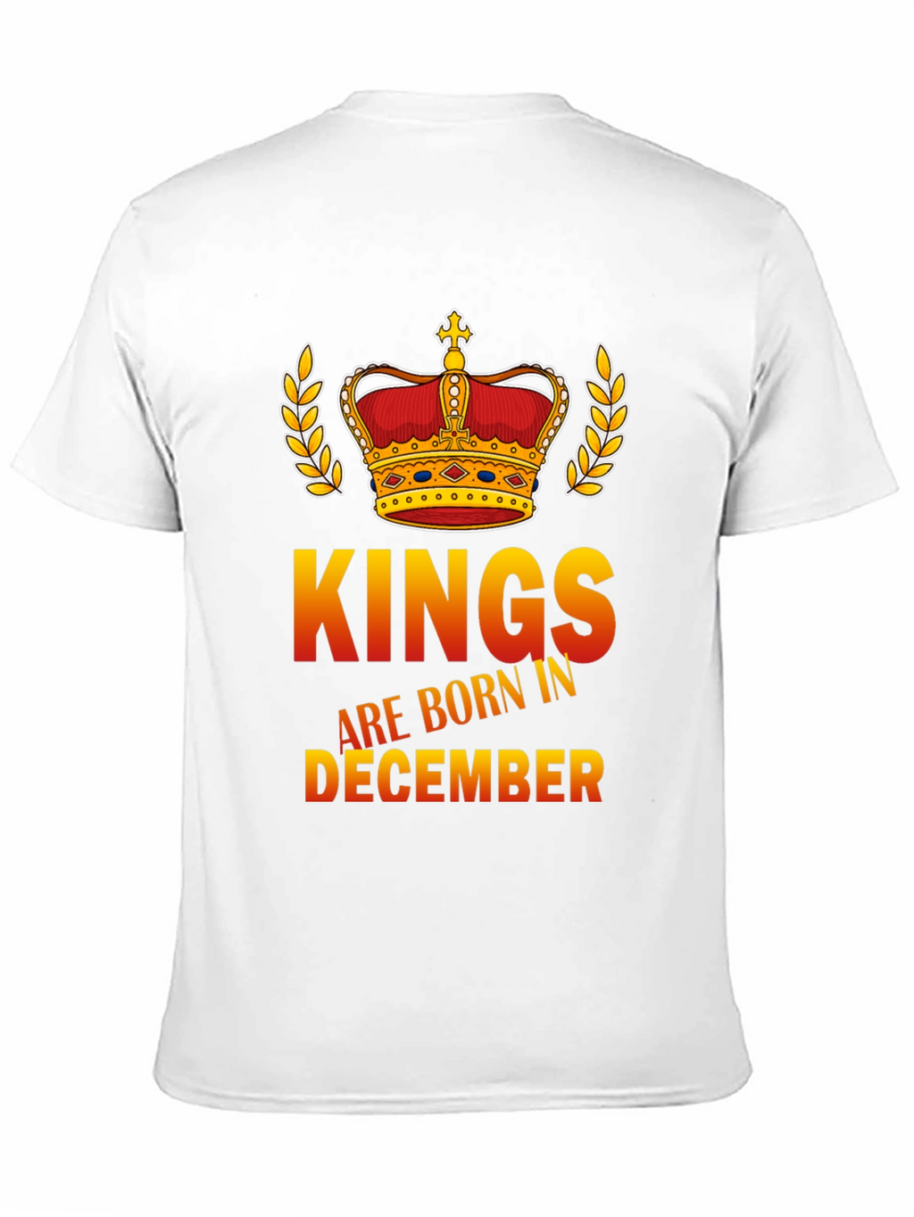 Kings are Born in December Graphic Tee