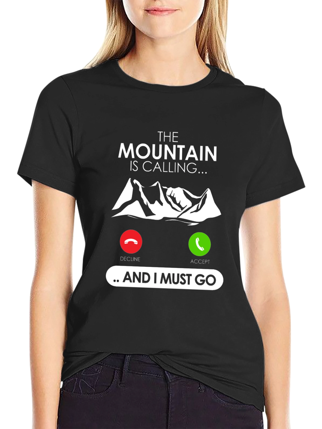 Mountain Calling Graphic Tee - Adventure Awaits