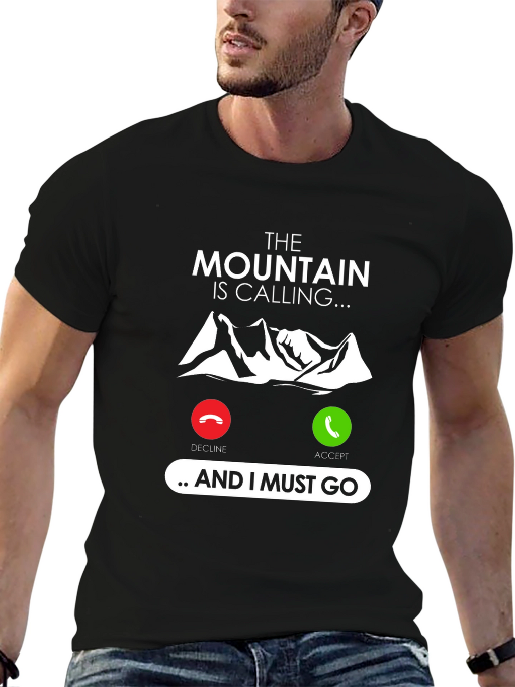 Mountain Calling Graphic Tee - Adventure Awaits