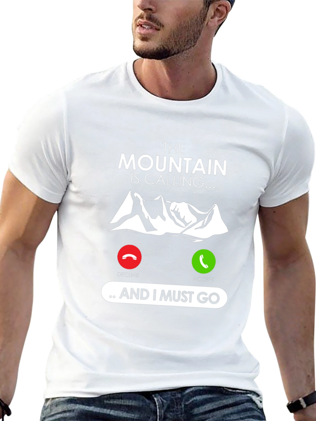 Mountain Calling Graphic Tee - Adventure Awaits