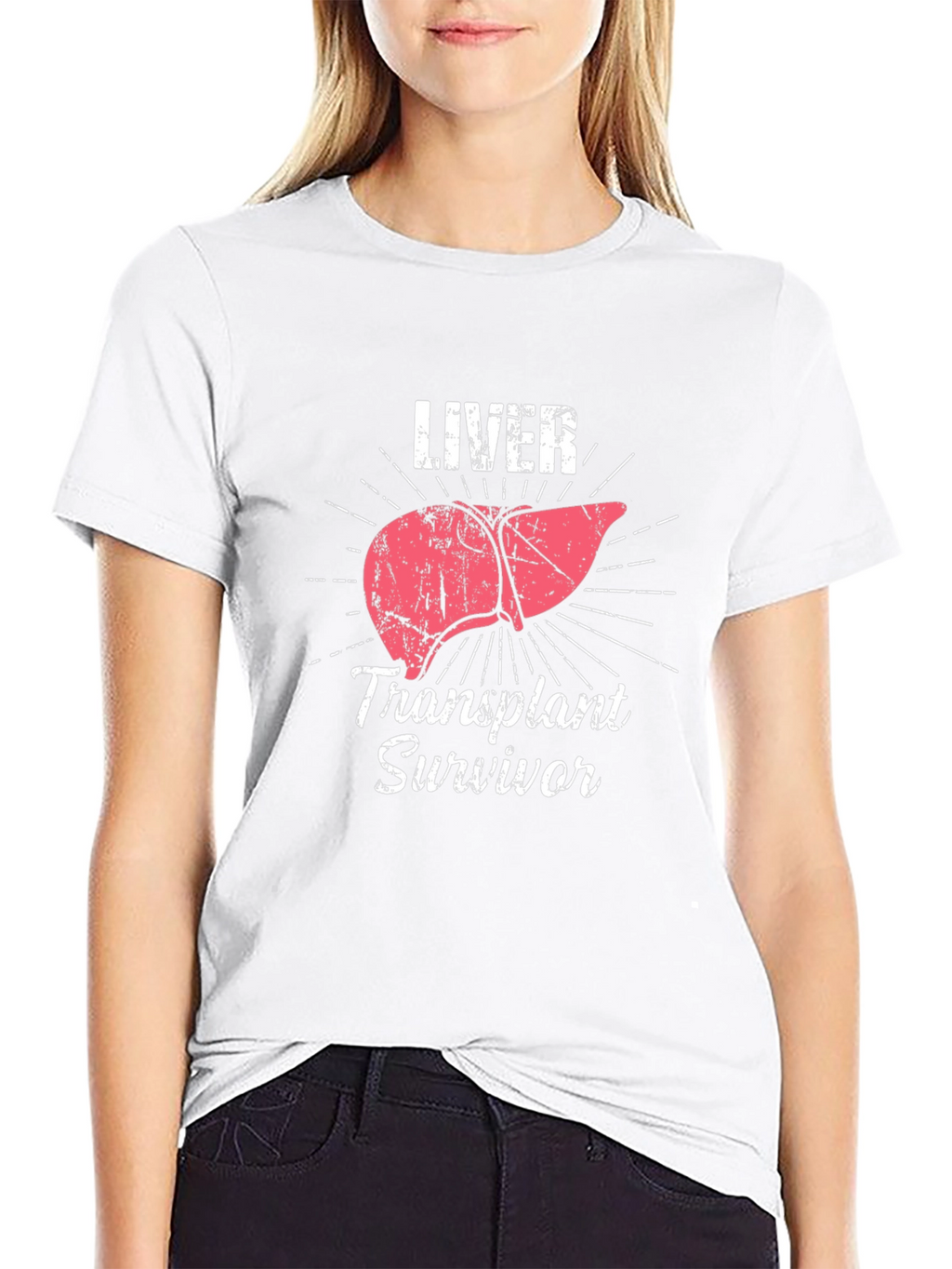 Liver Transplant Survivor Graphic T-Shirt