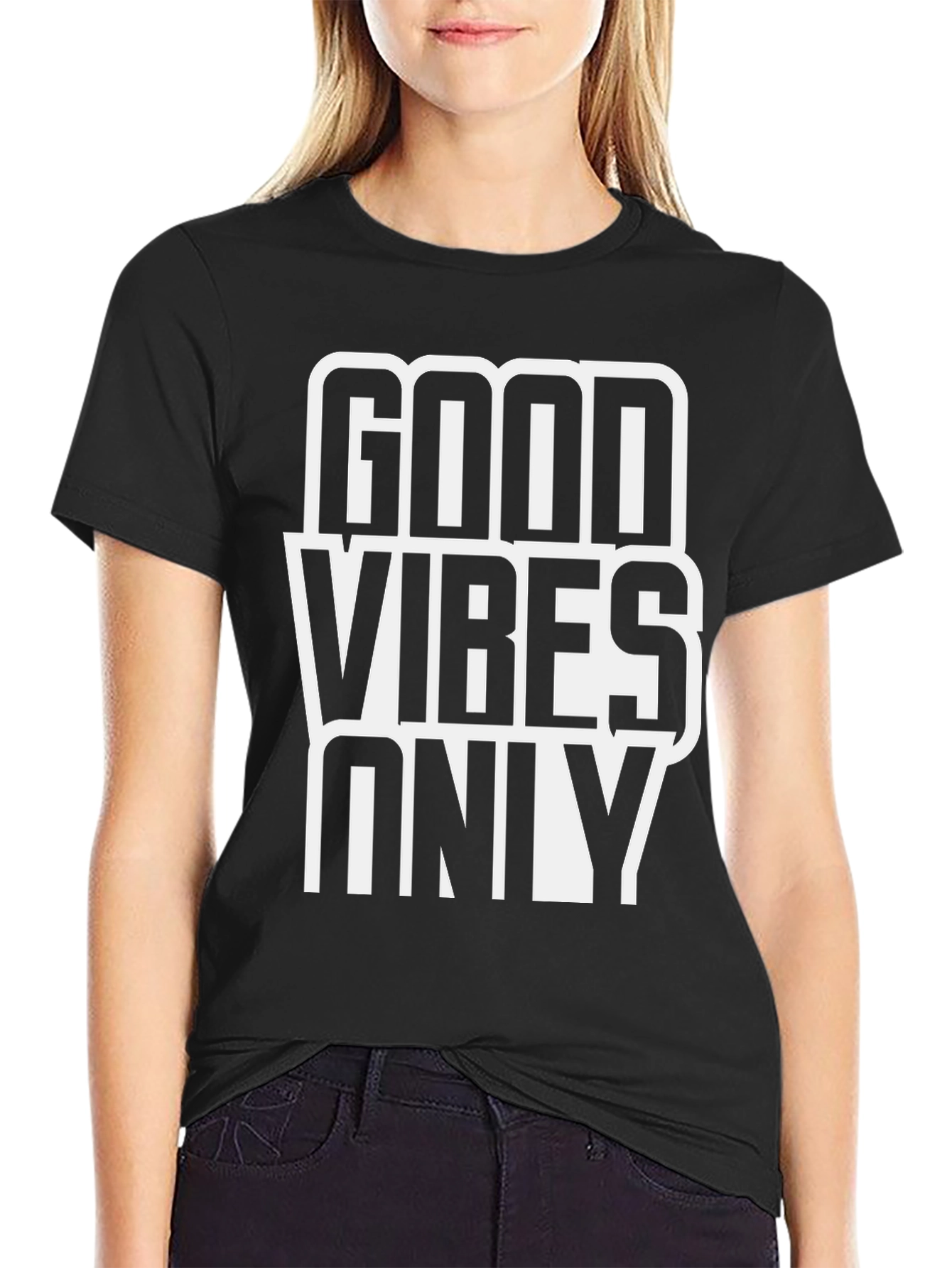 Good Vibes Only Graphic T-Shirt