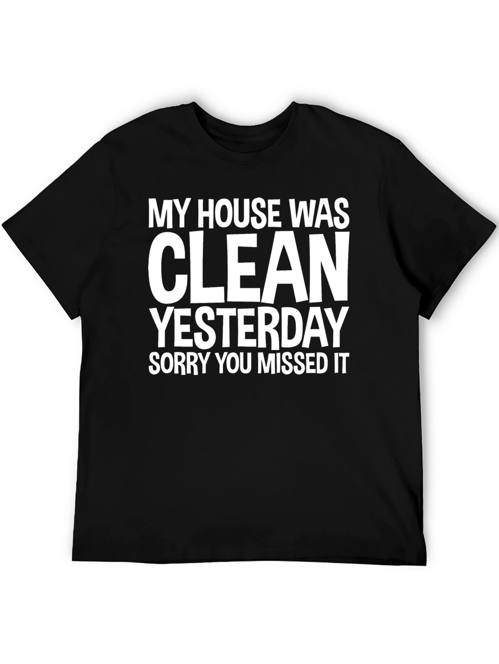 Funny Clean Yesterday Graphic Tee