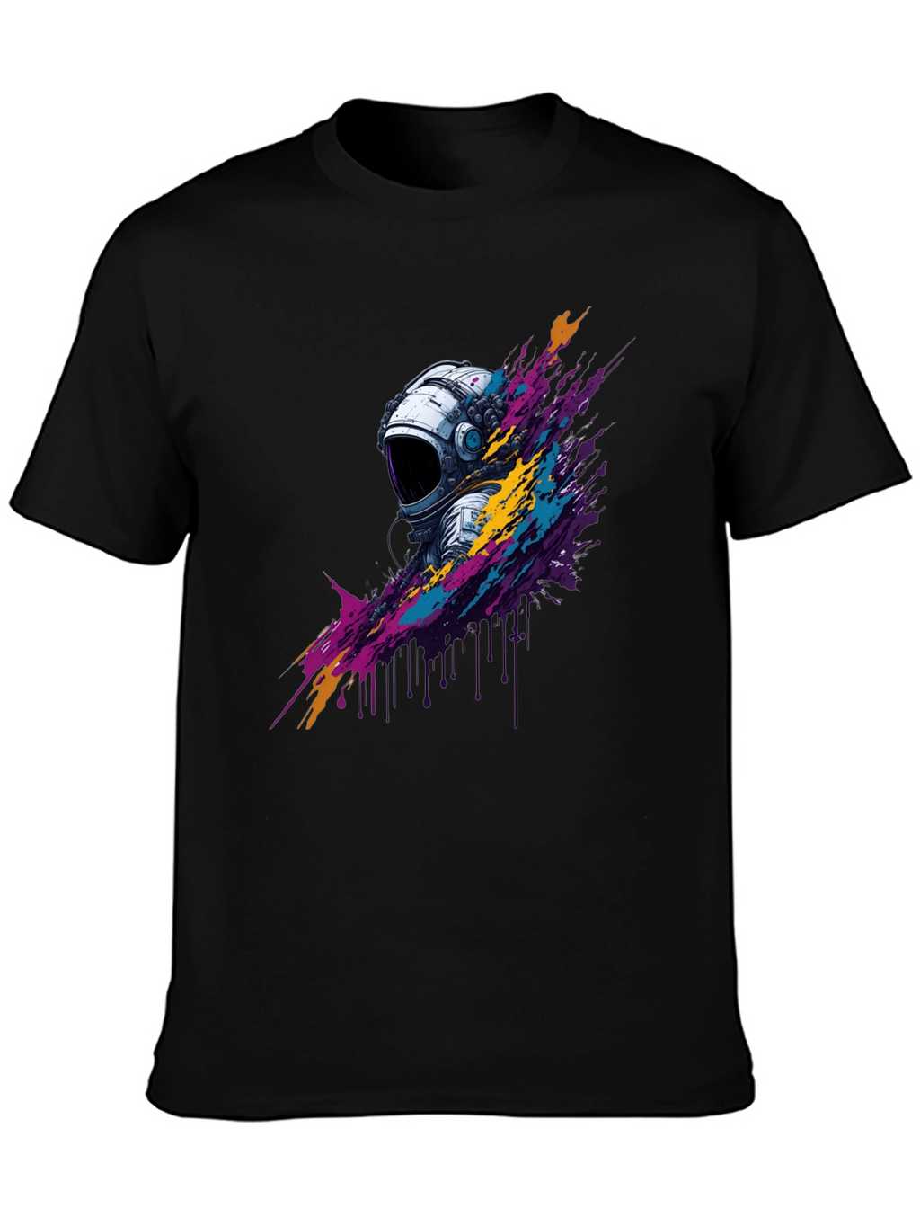 Astronaut Splash Graphic T-Shirt - Unique Design