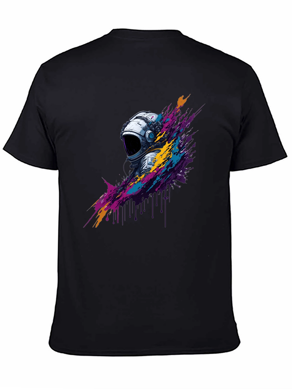 Astronaut Splash Graphic T-Shirt - Unique Design