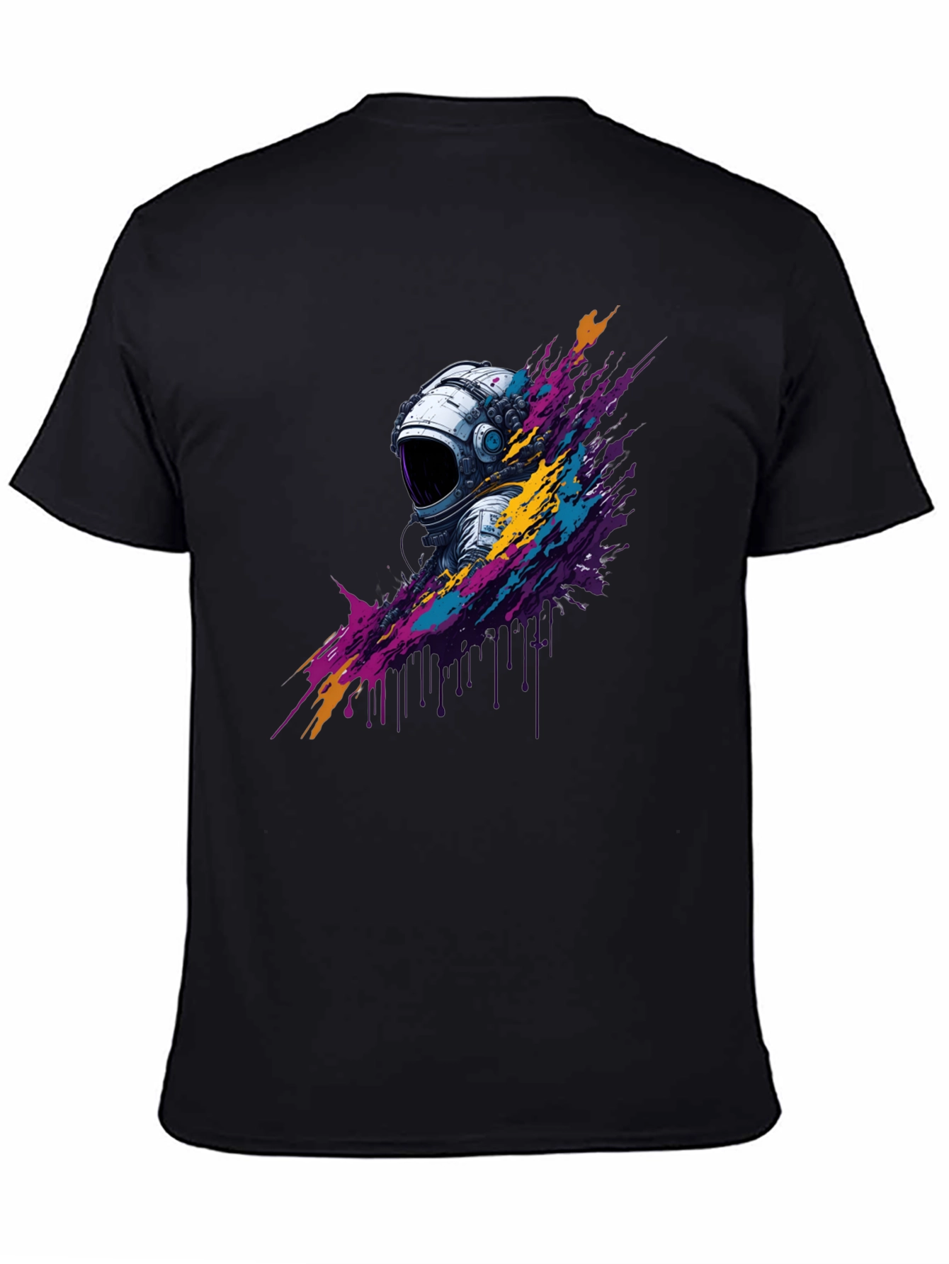 Astronaut Splash Graphic T-Shirt - Unique Design