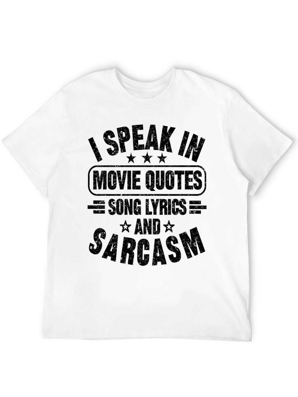 I Speak In Movie Quotes T-Shirt