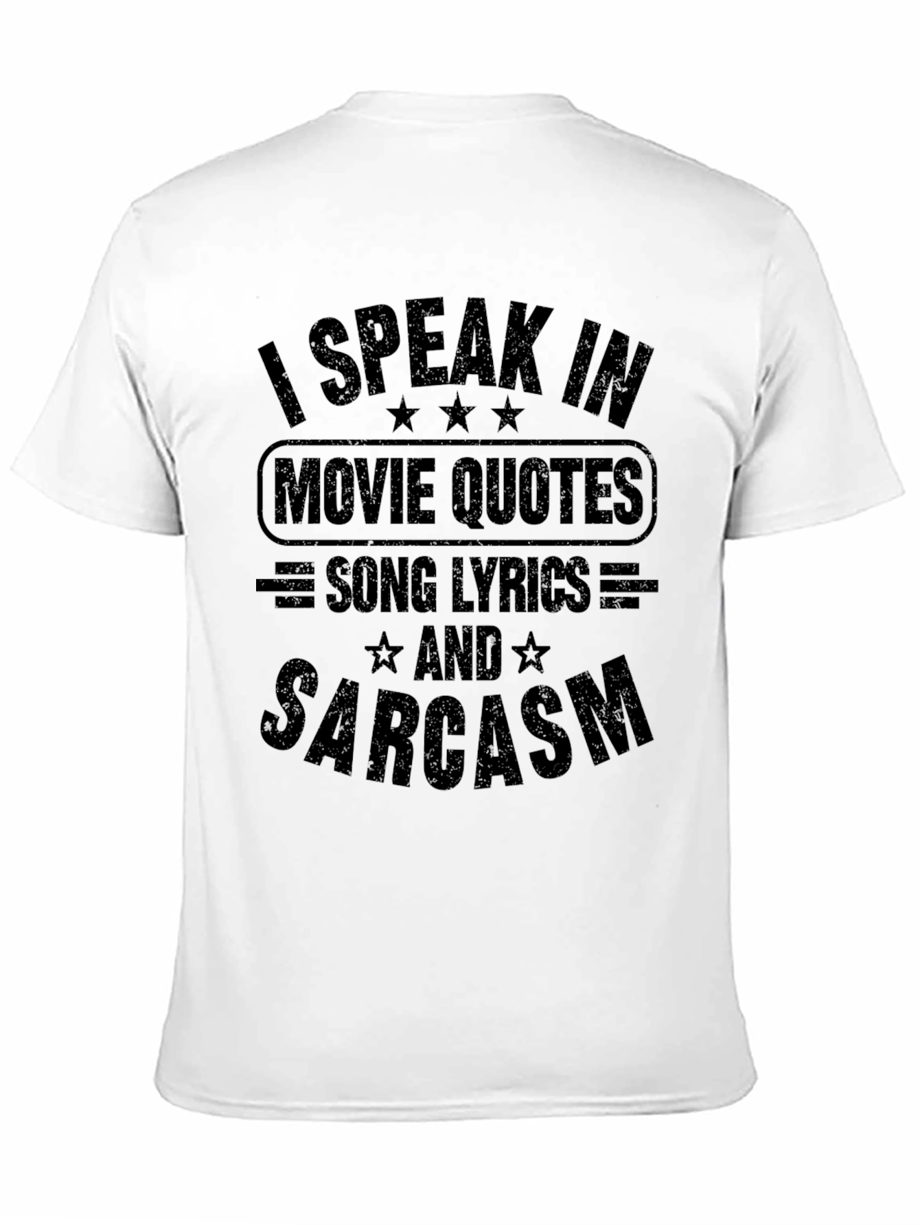 I Speak In Movie Quotes T-Shirt
