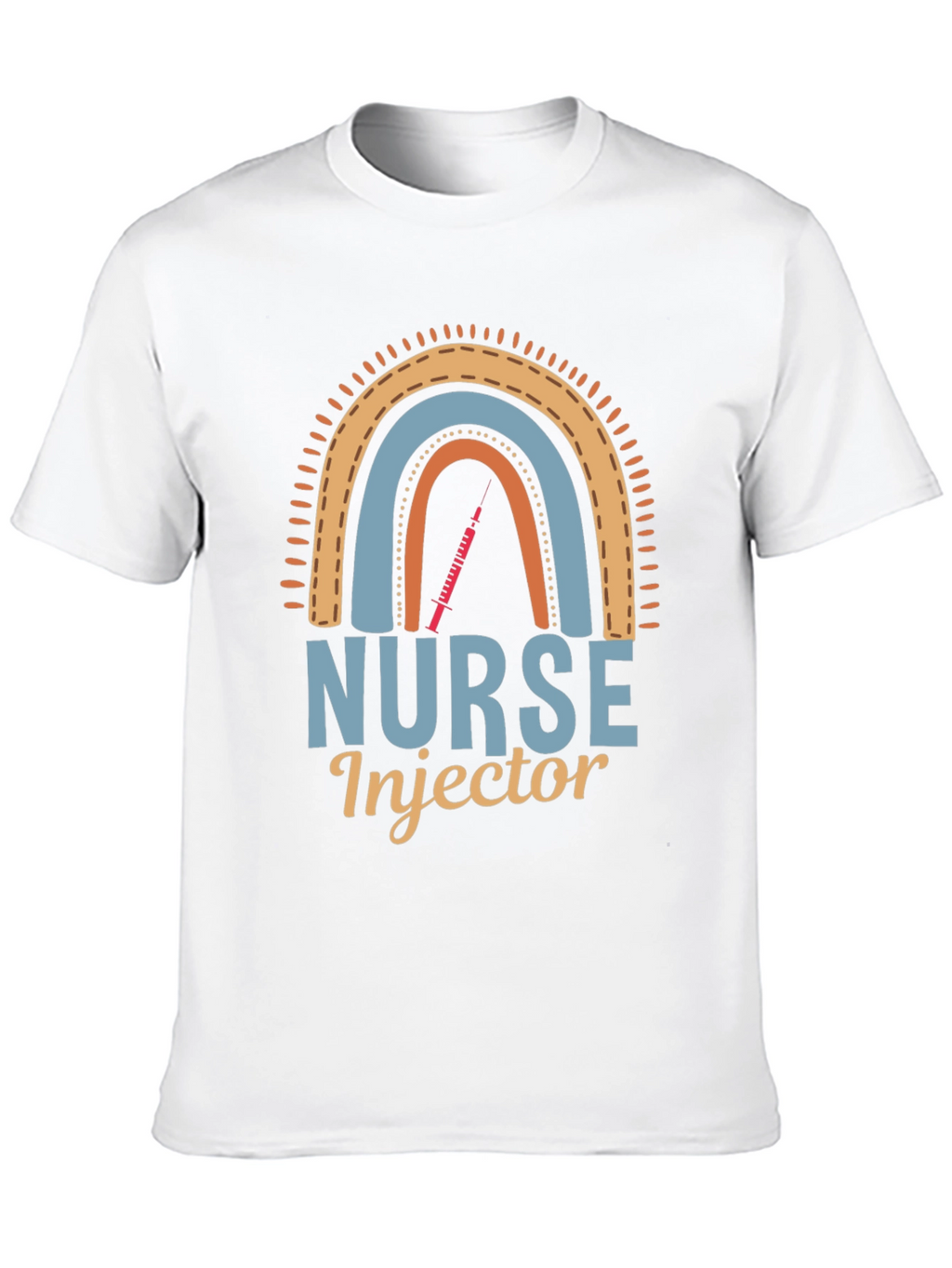 Nurse Injector Rainbow Graphic Tee