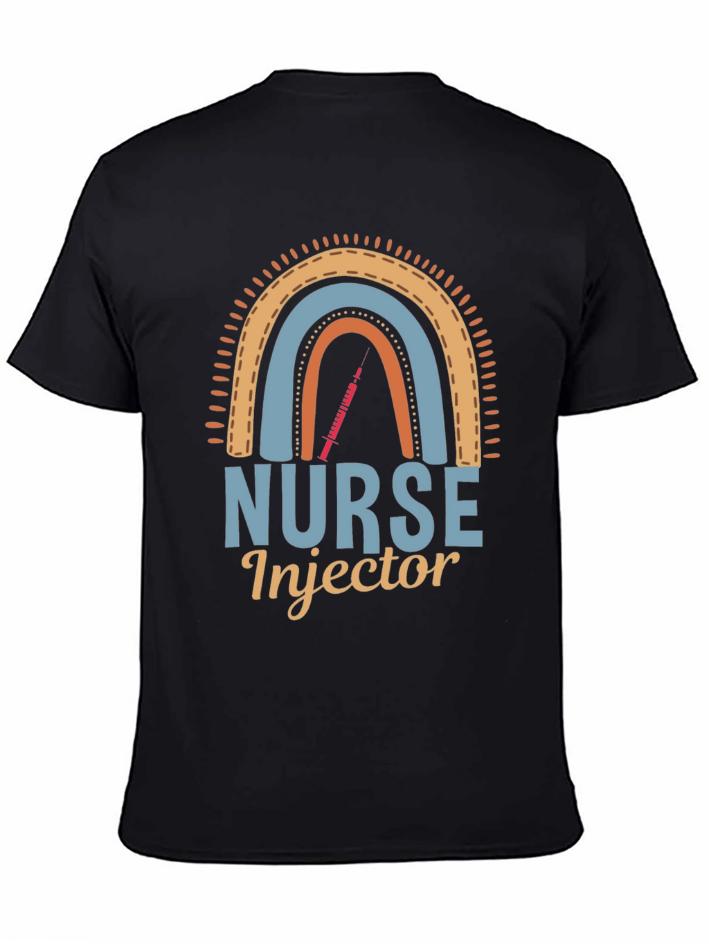 Nurse Injector Rainbow Graphic Tee