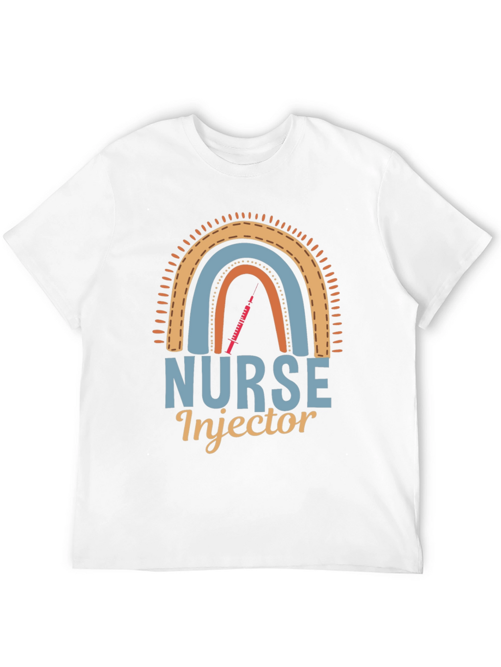 Nurse Injector Rainbow Graphic Tee