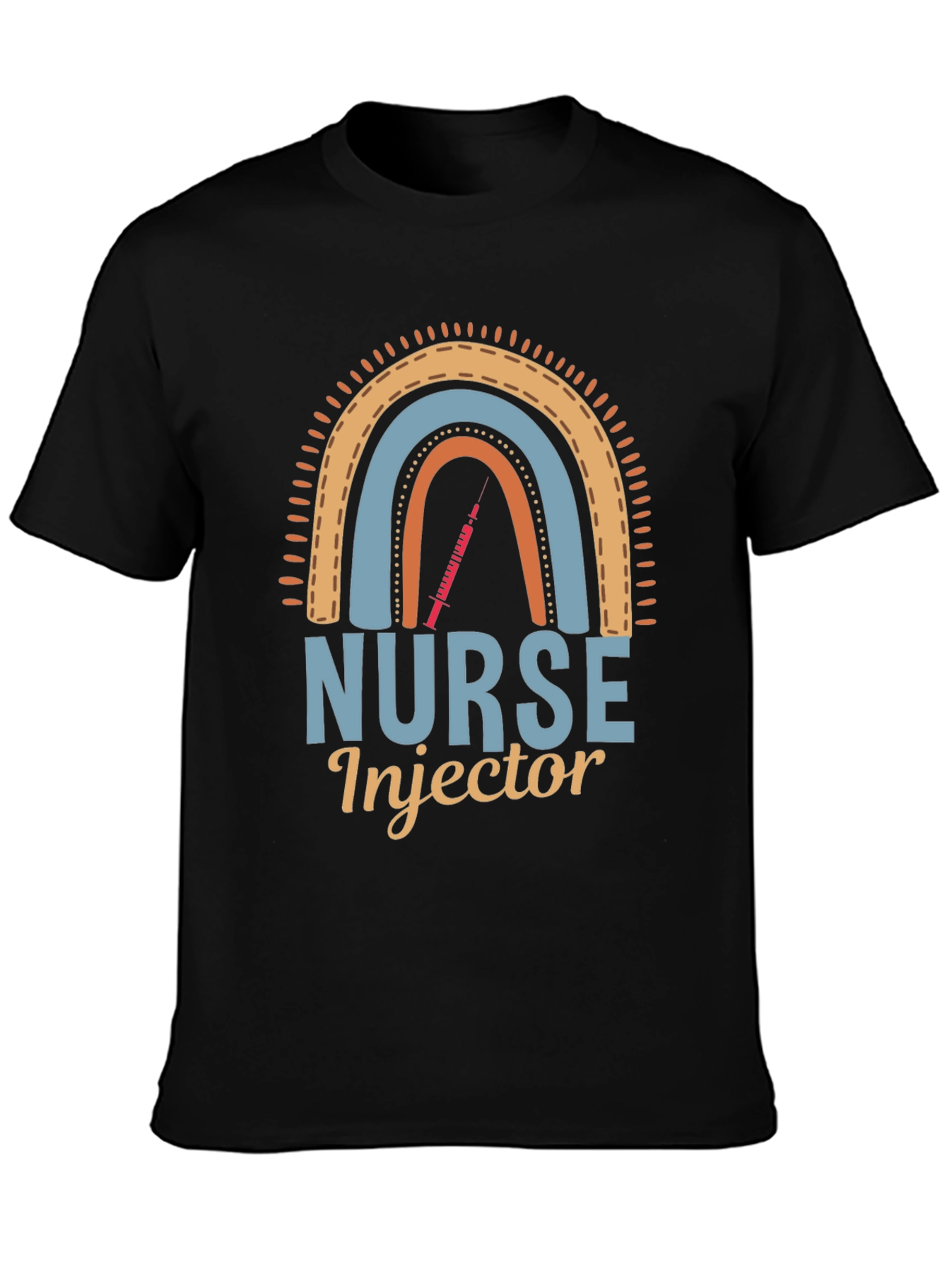 Nurse Injector Rainbow Graphic Tee