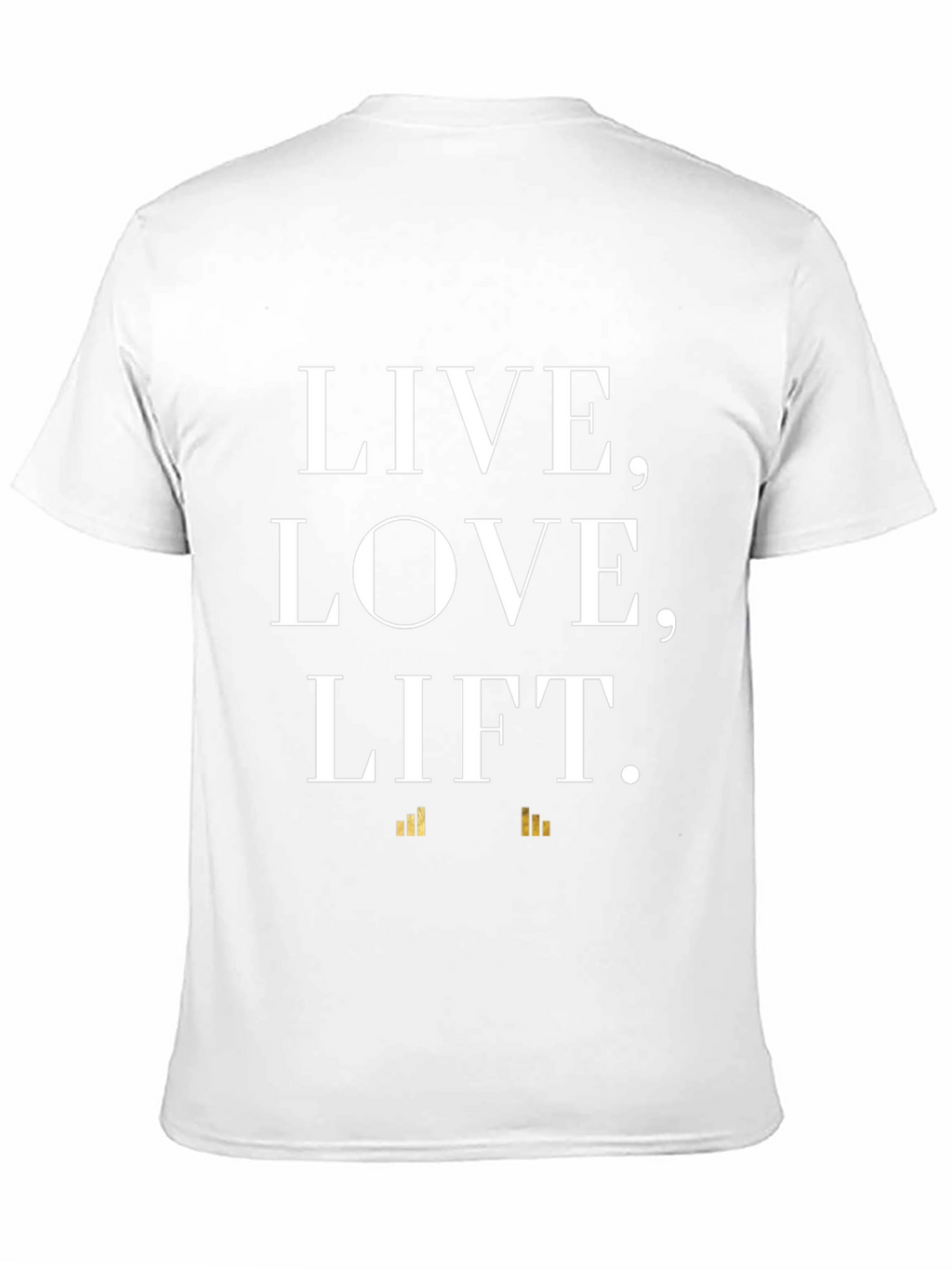 Live Love Lift Graphic Tee - Black Cotton Shirt
