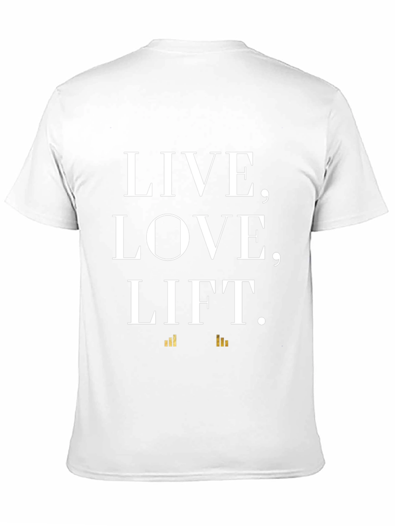 Live Love Lift Graphic Tee - Black Cotton Shirt