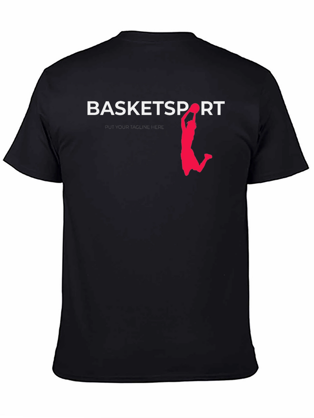 BasketSport Graphic T-Shirt - Black