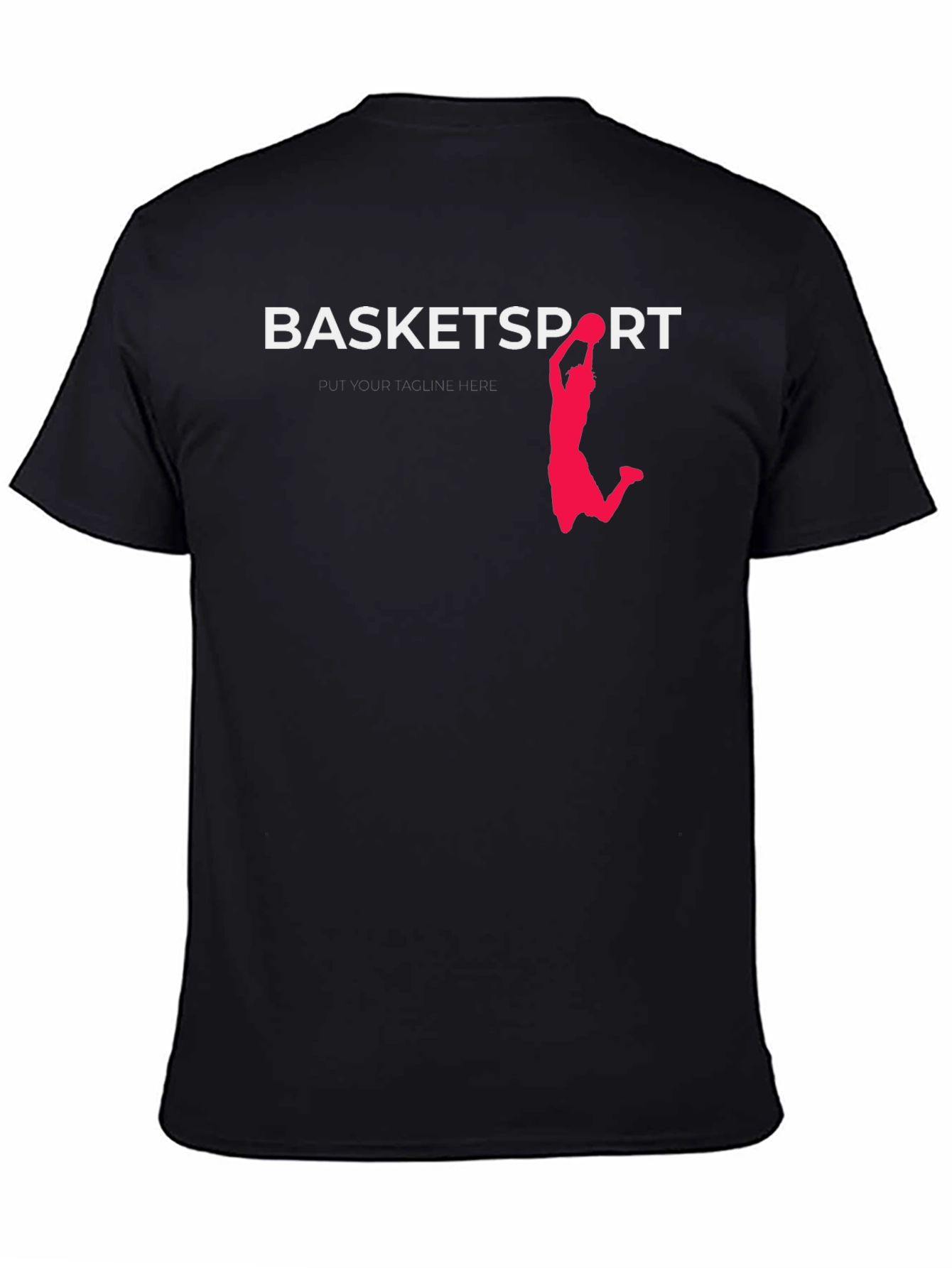 BasketSport Graphic T-Shirt - Black