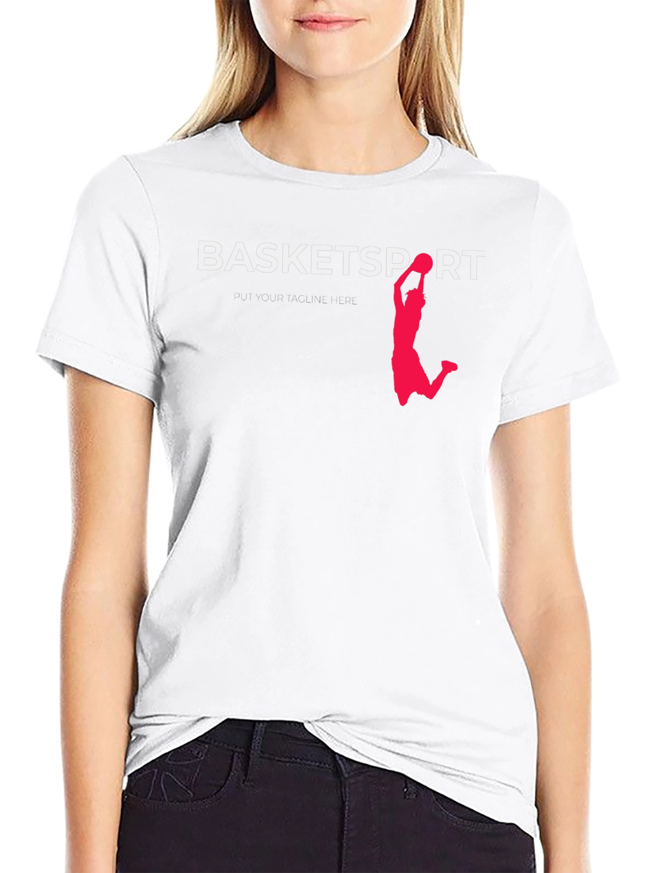BasketSport Graphic T-Shirt - Black